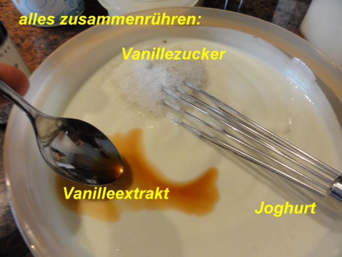 Dessert:   HONIGANANAS + VANILLEJOGHURT - Rezept - Bild Nr. 6