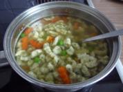 Resteverwertung : Schnelle Suppe - Rezept