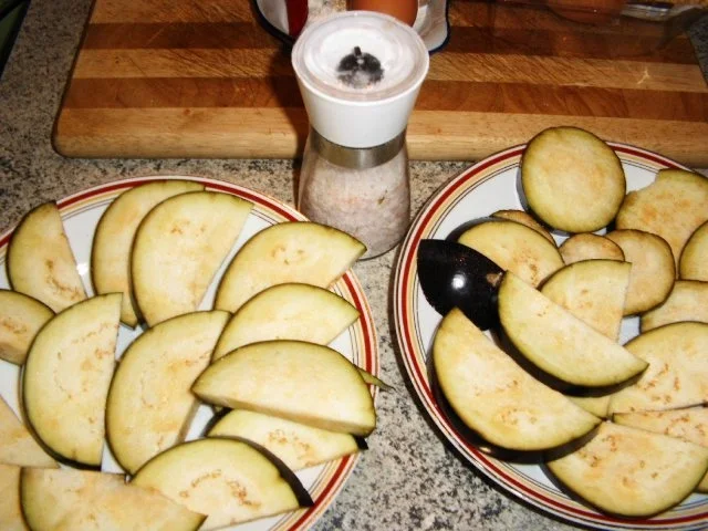 Aubergin-Tomatensalat - Rezept - Bild Nr. 3