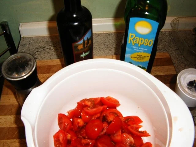 Aubergin-Tomatensalat - Rezept - Bild Nr. 5