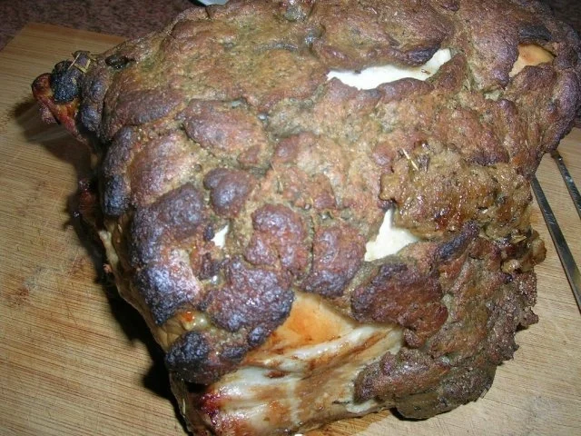 Rezept: gebratenes Schweinekotelett im Ganzen, Kräuter-Brotkruste mit geschm.Tomaten und Röstkart Bild Nr. 6 gebratenes Schweinekotelett im Ganzen, Kräuter-Brotkruste mit geschm.Tomaten und Röstkart - Rezept - Bild Nr. 6