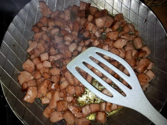 Tagliatelle mit Tomatensoße und gebratener Jagdwurst - Rezept - Bild Nr. 3