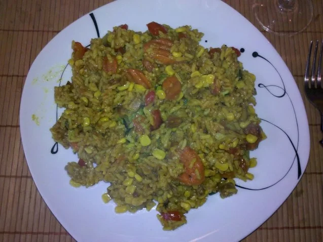 Rezept: Reis: Thai-Curry-Pfanne â la Gudrun - extrascharf! Bild Nr. 9 Reis: Thai-Curry-Pfanne â la Gudrun - extrascharf! - Rezept - Bild Nr. 9