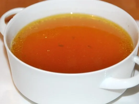 FOND DE VOLAILLE  / GEFLÜGELFOND  (GEFLÜGELBOUILLON) - Rezept - Bild Nr. 10