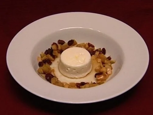 Rezept: Quarksoufflé mit Birnenragout (Det Müller) Quarksoufflé mit Birnenragout (Det Müller) - Rezept