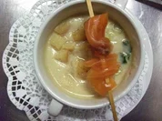 Blumenkohlsuppe mit gebeiztem Lachs - Rezept