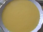 Kürbis-Crem-Suppe  mit  ( selbstgebackenen Brötchen ) - Rezept