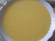 Kürbis-Crem-Suppe  mit  ( selbstgebackenen Brötchen ) - Rezept