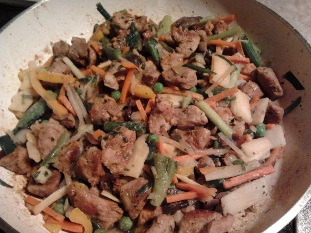 Meine WW - Rezepte Asiatische Hühner-Kokos-Pfanne - Rezept