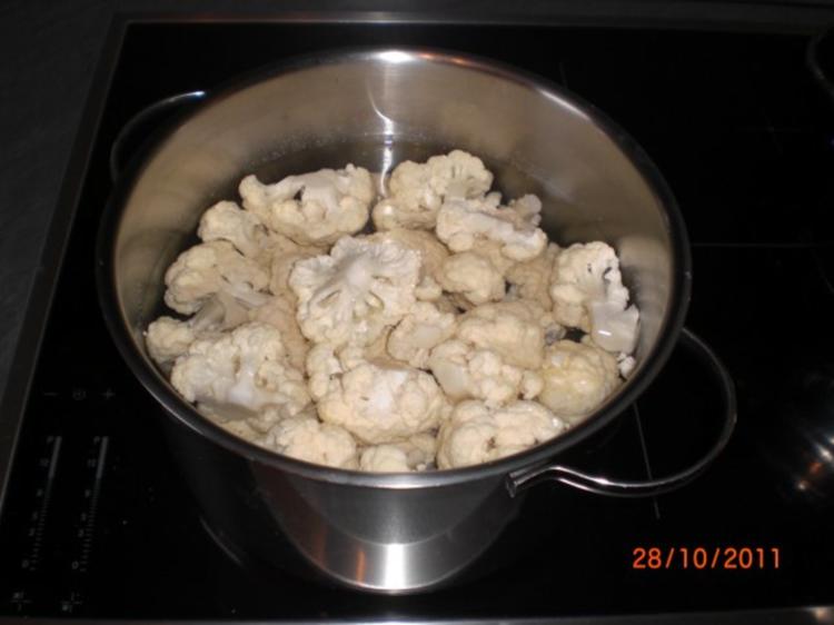 Blumenkohl in Käsesahnesoße überbacken - einfach - von Oparoli