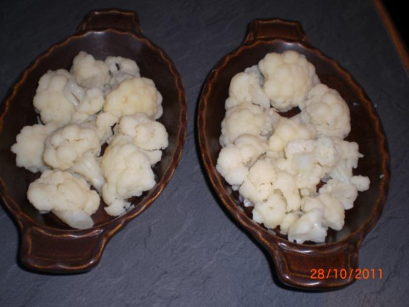 Blumenkohl in Käsesahnesoße überbacken - einfach - von Oparoli
