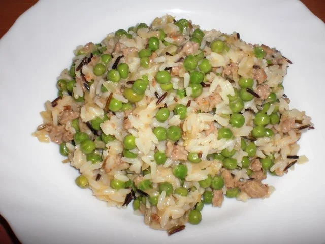 Reispfanne mit Hack und Erbsen - Rezept - Bild Nr. 2