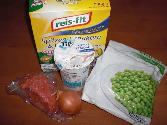 Reispfanne mit Hack und Erbsen - Rezept - Bild Nr. 3