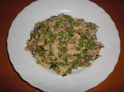 Rezept: Reispfanne mit Hack und Erbsen Reispfanne mit Hack und Erbsen - Rezept