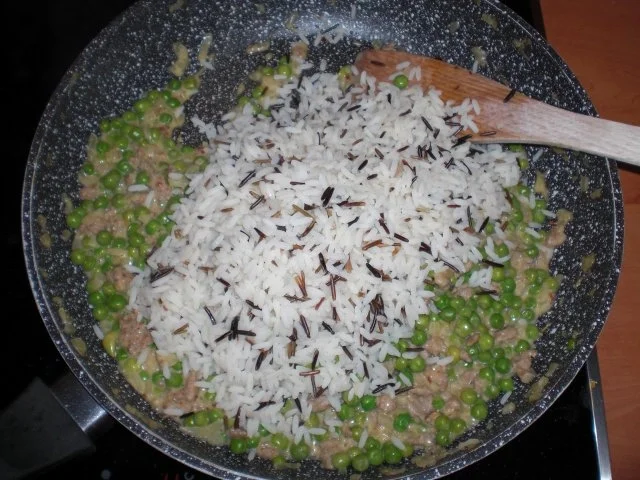 Reispfanne mit Hack und Erbsen - Rezept - Bild Nr. 17