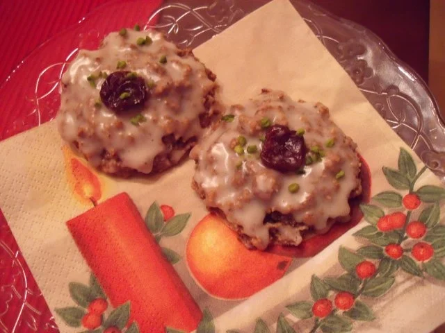 Rezept: Lebkuchen mit Marzipan Lebkuchen mit Marzipan - Rezept