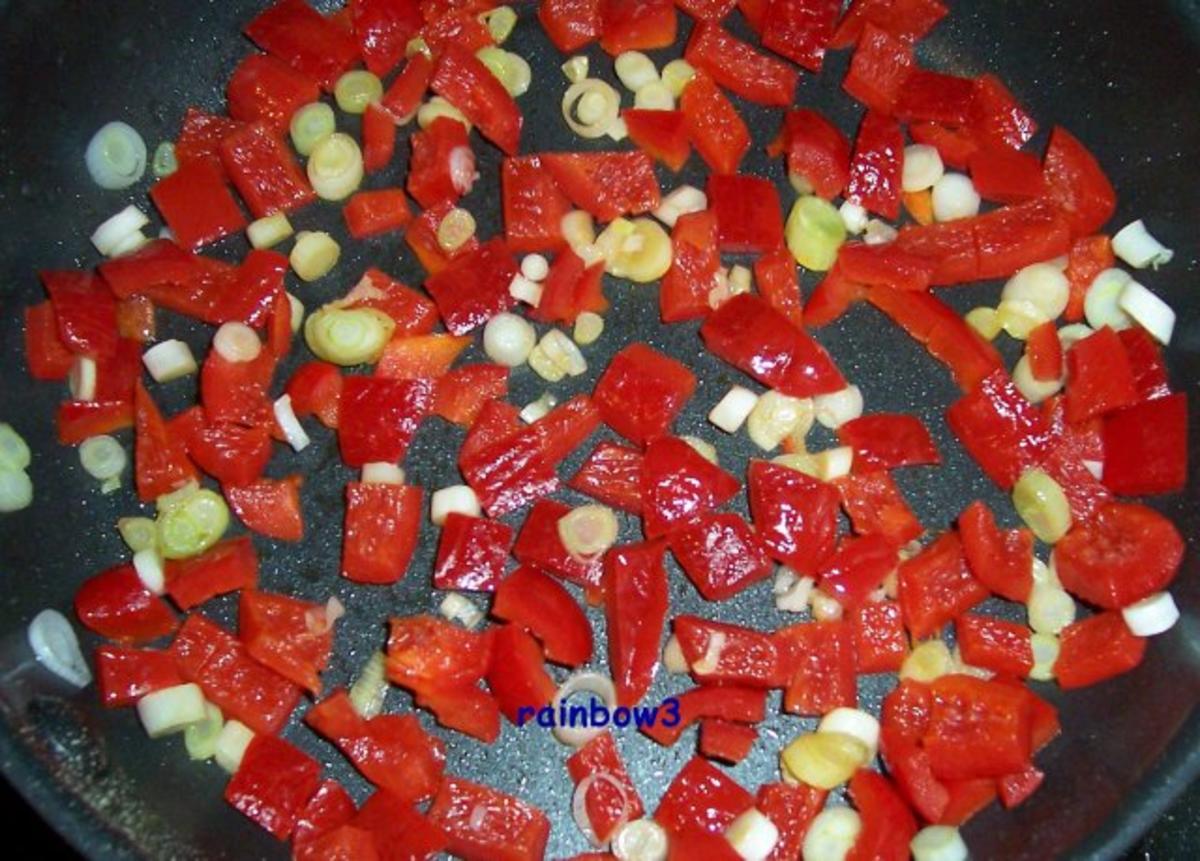 Kochen: Rührei mit Paprika - Rezept