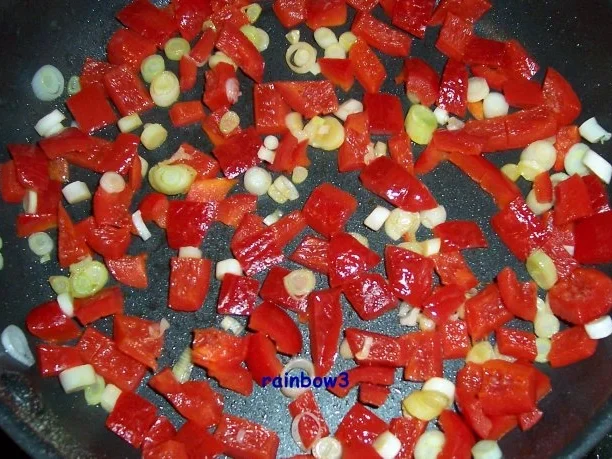 Kochen: Rührei mit Paprika - Rezept