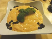 Kaki-Buttermilch-Quark-Schaum - Rezept