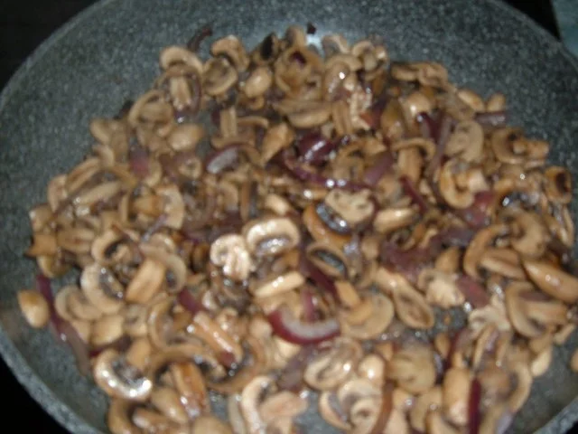 Blätterteig : Tarte mit Champignons und Käse - Rezept - Bild Nr. 5