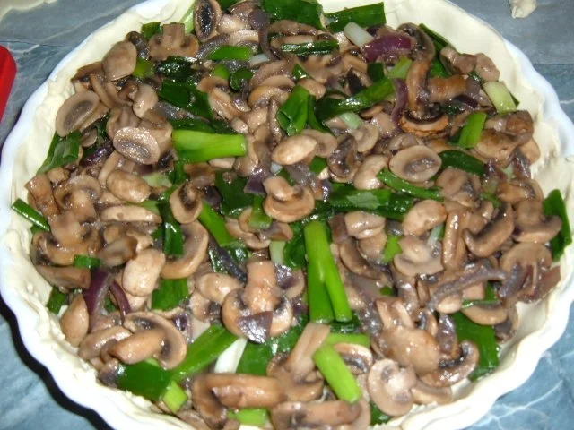 Blätterteig : Tarte mit Champignons und Käse - Rezept - Bild Nr. 10