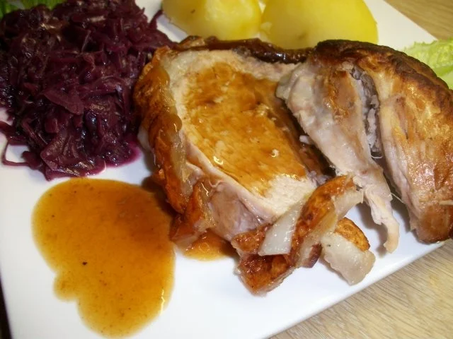 Rezept: Schweine Schinkenkrustenbraten mit selbst Zubereiteten Soßenfond Bild Nr. 6 Schweine Schinkenkrustenbraten mit selbst Zubereiteten Soßenfond - Rezept - Bild Nr. 6