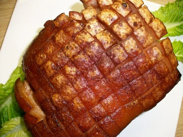 Rezept: Schweine Schinkenkrustenbraten mit selbst Zubereiteten Soßenfond Bild Nr. 8 Schweine Schinkenkrustenbraten mit selbst Zubereiteten Soßenfond - Rezept - Bild Nr. 8