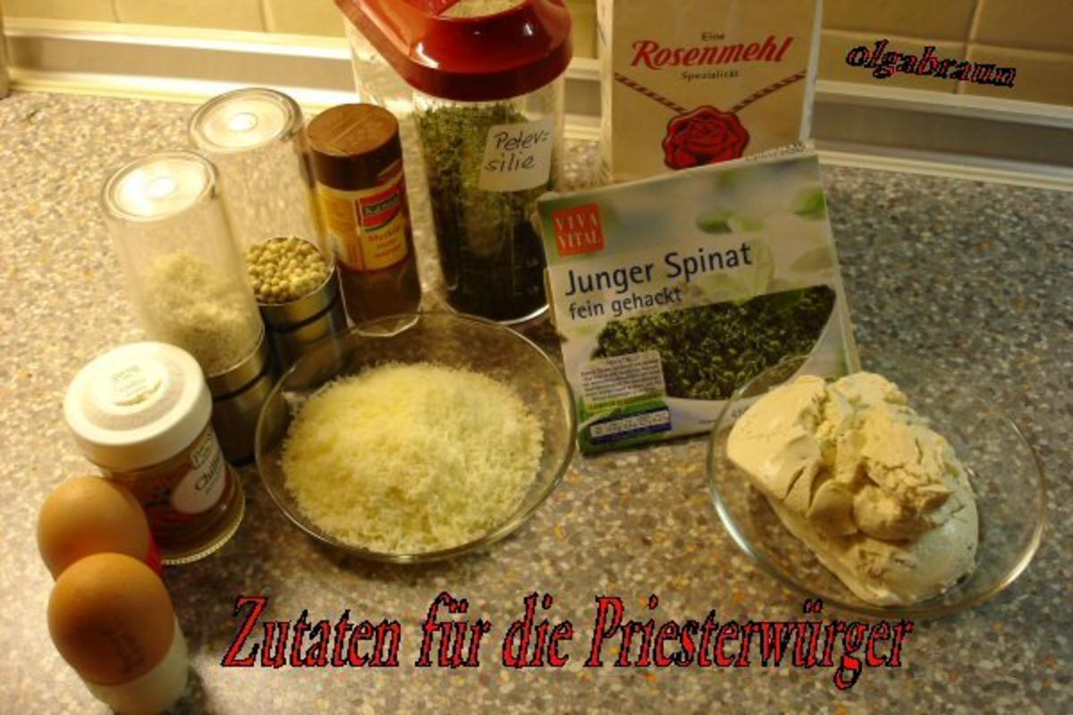 Priesterwürger mit Apfel-Ingwer-Wirsing - Rezept - Bild Nr. 2