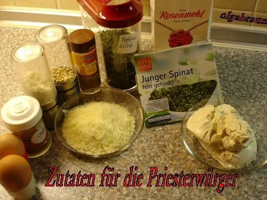 Rezept: Priesterwürger mit Apfel-Ingwer-Wirsing Bild Nr. 2 Priesterwürger mit Apfel-Ingwer-Wirsing - Rezept - Bild Nr. 2