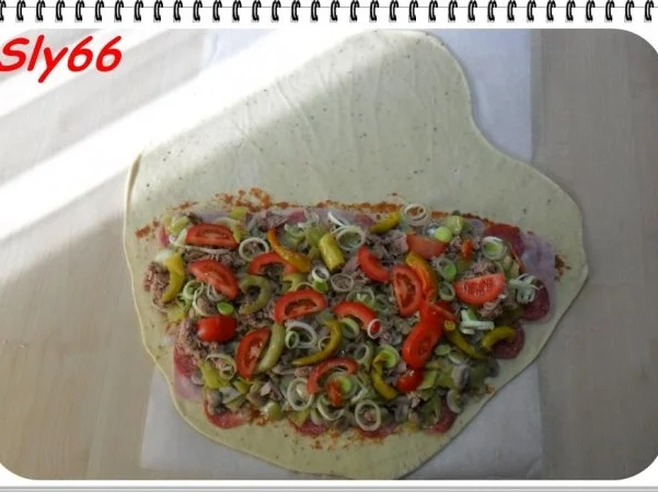 Pizza:Calzone di Verdura con Tonno - Rezept - Bild Nr. 9