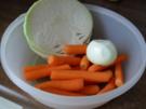 Karottensalat mit weißkraut - Rezept