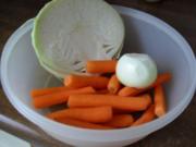 Karottensalat mit weißkraut - Rezept
