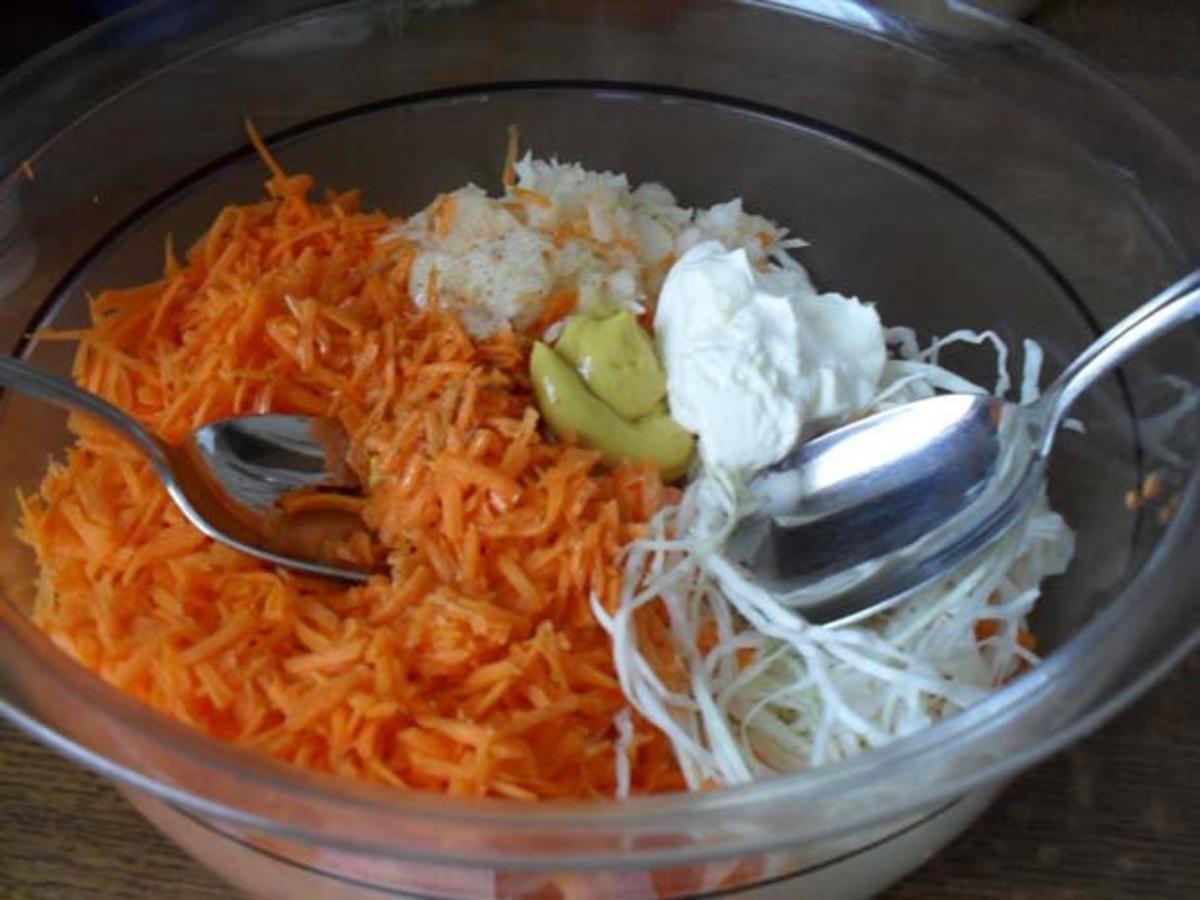 Karottensalat mit weißkraut - Rezept - Bild Nr. 3