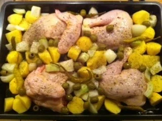 mediterane Hühnchenpfanne - Rezept - Bild Nr. 2