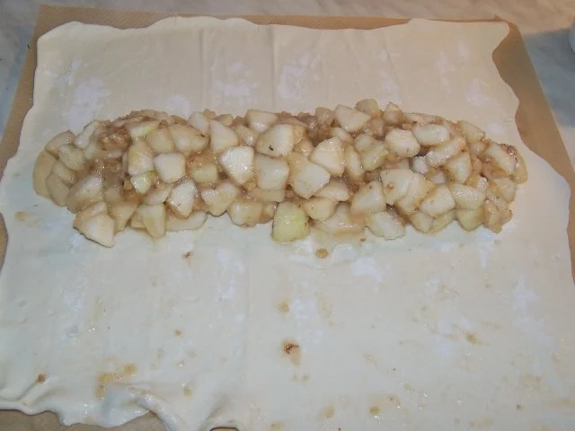 Birnenapfelmusstrudel - Rezept - Bild Nr. 2