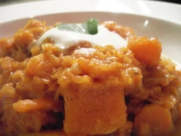 Rezept: Einfaches Kürbisgemüse Einfaches Kürbisgemüse - Rezept