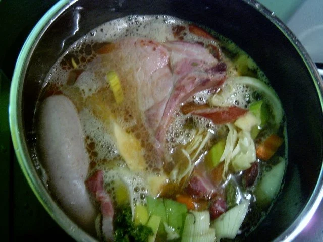 Kesselfleisch mit Kohlgemüse - Rezept - Bild Nr. 3