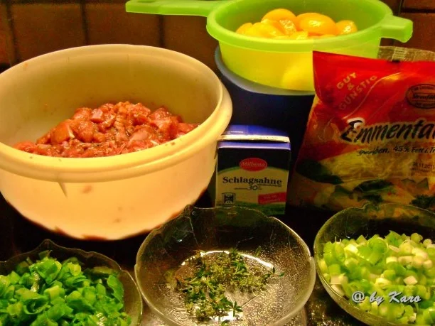 Geflügel: Marinierte Thymian Putenwürfel mit Aprikosen - Rezept - Bild Nr. 2