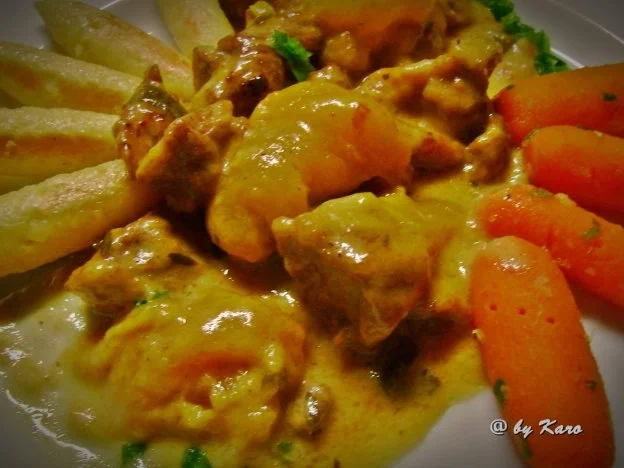 Geflügel: Marinierte Thymian Putenwürfel mit Aprikosen - Rezept - Bild Nr. 6