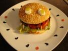 Halloween Burger - Rezept