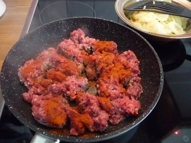 Hackfleisch : Scharfes Zwiebelhackfleisch - Rezept - Bild Nr. 5