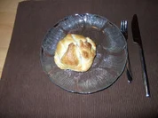 Rotwein-Cassisbirne im Blätterteig Dieter´s Art - Rezept