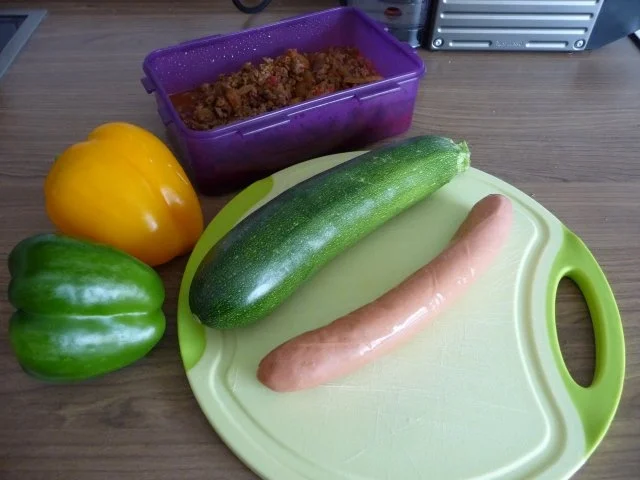 Rezept: Resteverwertung : ... überbackenes Zwiebelhackfleisch Bild Nr. 2 Resteverwertung : ... überbackenes Zwiebelhackfleisch - Rezept - Bild Nr. 2