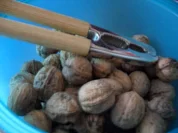 Apfelkuchen mit Walnüssen und Haferflocken - Rezept