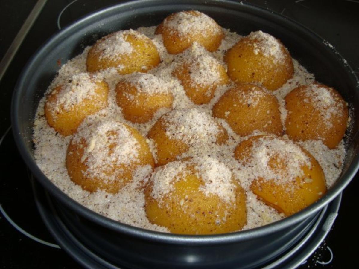 Vanille-Pfirsich-Kuchen - Rezept - Bild Nr. 3