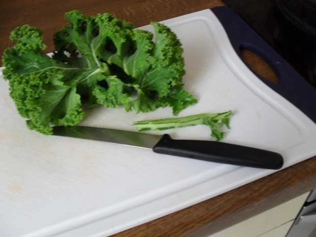 Grünkohl-karotteneintopf mit Kassler und Salzkartoffel - Rezept - Bild Nr. 4