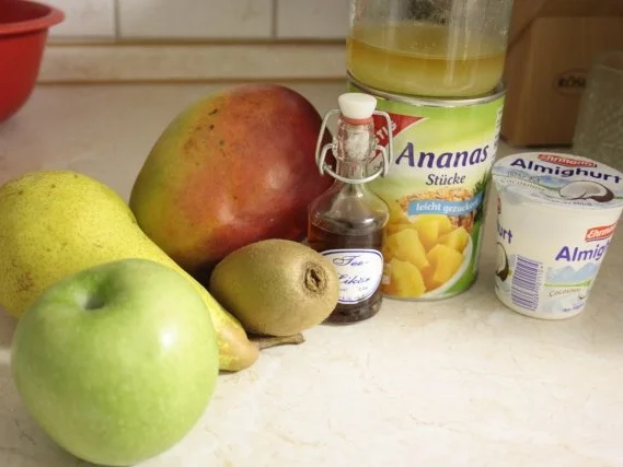 Rezept: Obstsalat: Herbstzeit Bild Nr. 2 Obstsalat: Herbstzeit - Rezept - Bild Nr. 2