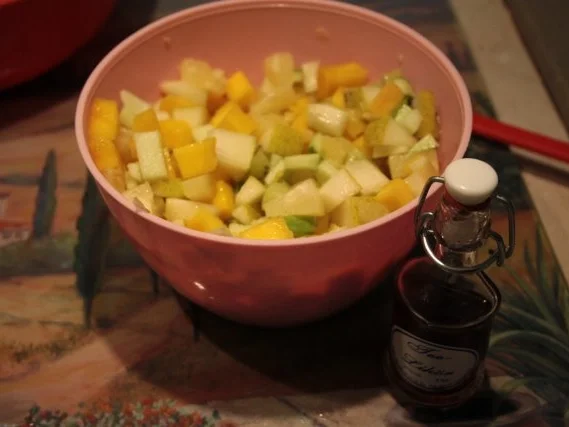 Rezept: Obstsalat: Herbstzeit Bild Nr. 3 Obstsalat: Herbstzeit - Rezept - Bild Nr. 3