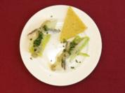 Geviertelte Salatherzen mit Boquerones (Knacki Deuser) - Rezept