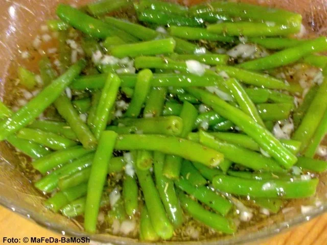 Bohnensalat - Rezept